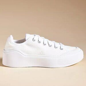 Adidas by Stella McCartney Court Cotton Platform Sneakers